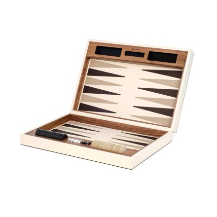 BACKGAMMON SET dark grey