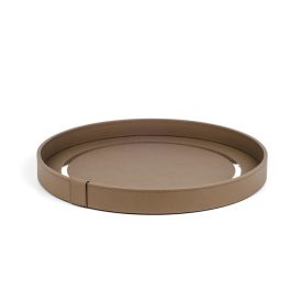 Pinetti VENERE ROUND TRAY D40cm taupe
