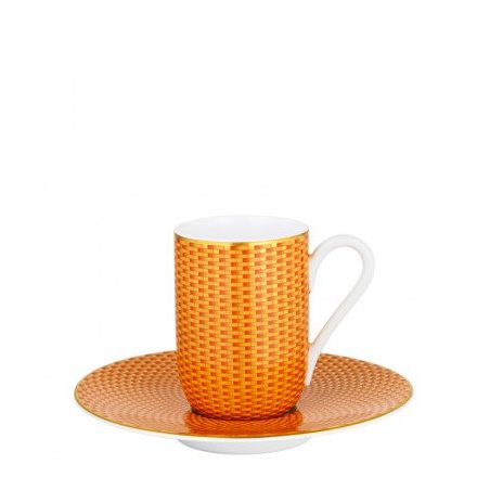 Trésor orange espresso cup