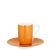 Trésor orange espresso cup
