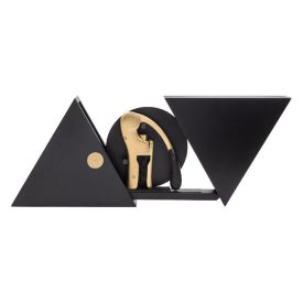   L'Atelier du Vin Oeno Motion Gold Geometry, designer lever corkscrew