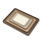 Pinetti JANE SMALL RECTANGULAR TRAY taupe