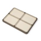 Pinetti JANE SMALL RECTANGULAR TRAY taupe