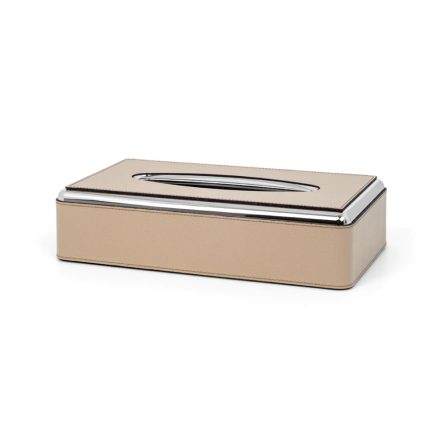 RECTANGULAR TISSUE BOX (chrome)