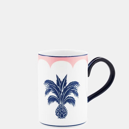 Aquazzura  Jaipur Mug blue and pink