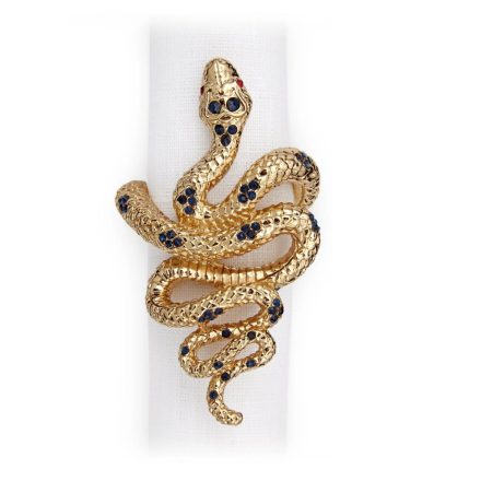 Snake Napkin Jewels (Set of 4)